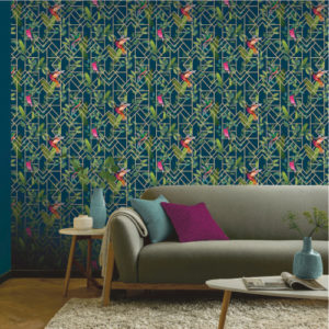 Deco Tropical Wallpaper